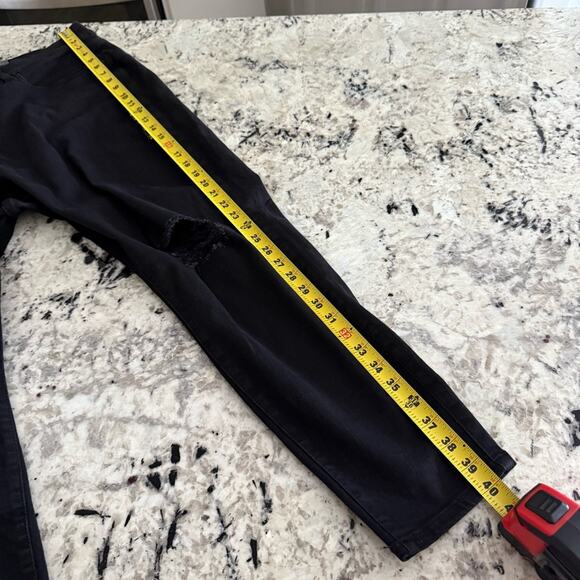 Torrid Bombshell Skinny Premium Stretch High-Rise Jean 24R NWT Black Grenada - Picture 12 of 16